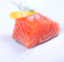 Fresh salmon