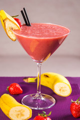 fresh fruit smoothie
