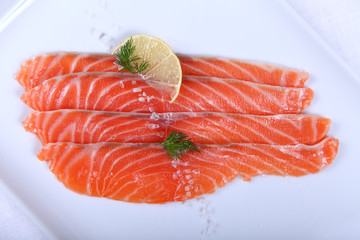 Fresh salmon