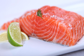 Fresh salmon