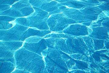 water in pool