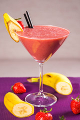 fresh fruit smoothie
