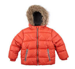 children's red jacket