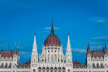Fototapeta premium Parliament,Budapest, Detail, Dome
