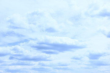 Blue sky with clouds background