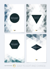 Fototapeta premium Brochure template layout, cover design annual report, magazine,