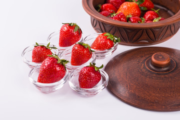 wonderful fresh strawberries
