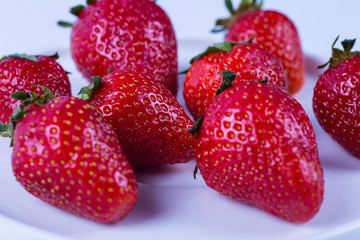 wonderful fresh strawberries