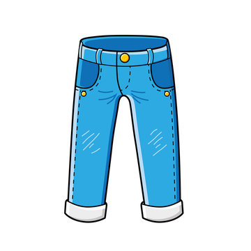 Aggregate more than 134 pants jeans cartoon super hot