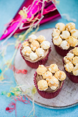 party cupcake overhead