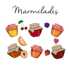 Raster Illustration - Marmalades Jar 