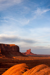 Fototapeta na wymiar Scenic view of Monument Valley Utah USA