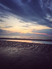 Obraz premium alba sul mare