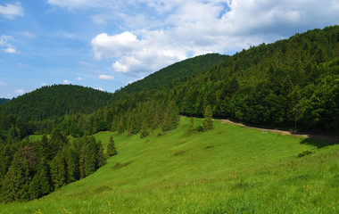 Mountains Pieniny in Slovakia and Poland © luzkovyvagon.cz