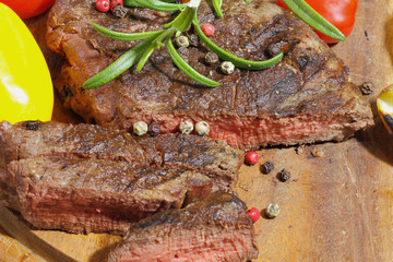 Grilled fillet of beef