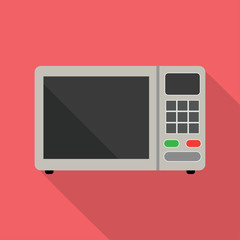 Microwave oven icon.