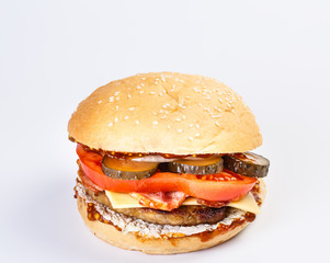 The perfect hamburger.