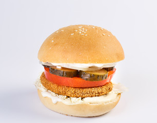 The perfect hamburger.