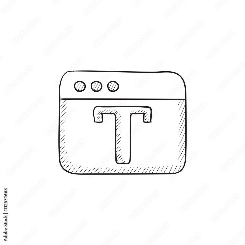 Aufkleber design editor tool sketch icon