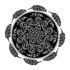 Bohemio design. Spirit  concept. Flat illustration , vector