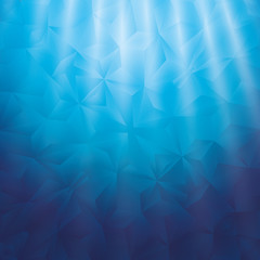 Obraz premium Sea design. blue background. Colorful illustration , vector