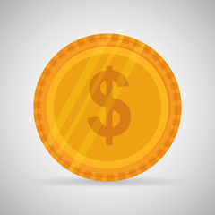 Money design. Financial item icon. Colorful illustration , vector