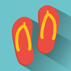 Summer time design. Vacation icon. Beach concept