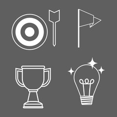 Achievement design. Success icon. Colorful design  , vector