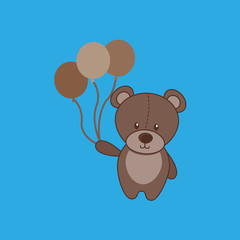 baby shower icon design 
