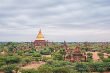 Landscape view of Bagan