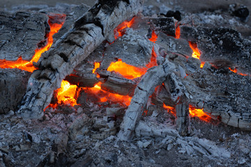 embers, fire, texture
