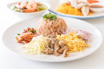 Shrimp-paste fried rice