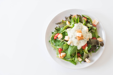 fresh vegetable salad