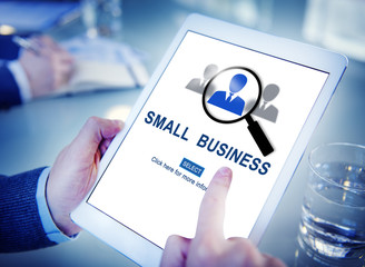 Small Business Information Development Niche Concept