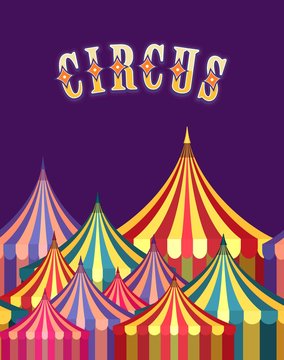 circus tent poster