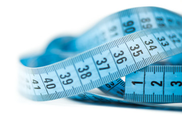 Measuring tape of the tailor - macro