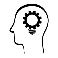 Innovate disign. Idea icon. Flat illustration , vector