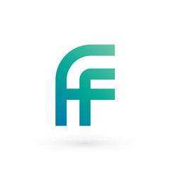 Abstract Letter F Logo