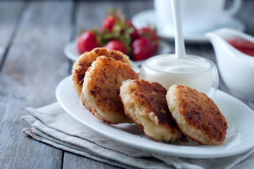 Cottage cheese pancakes