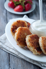 Cottage cheese pancakes