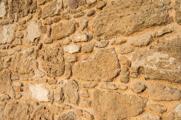 Ancient stone wall background and texture