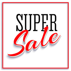 Sale Poster with Frame