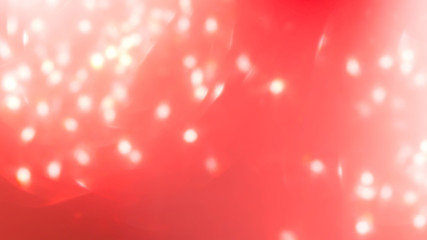red background, abstract bokeh light celebration blur background