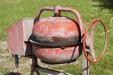 construction machinery, cement mixer