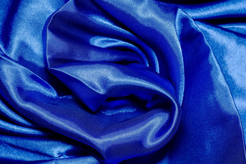 Blue Silk Texture