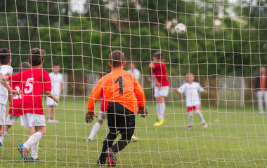 kids soccer game