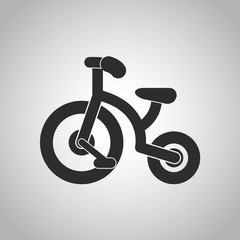 children bicycle icon