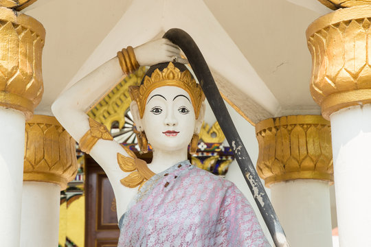 Phra Mae Thorani, Thai angel statue
