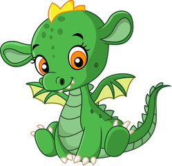 Cute baby dragon
