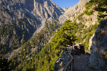 Samaria Gorge, Crete, Greece
